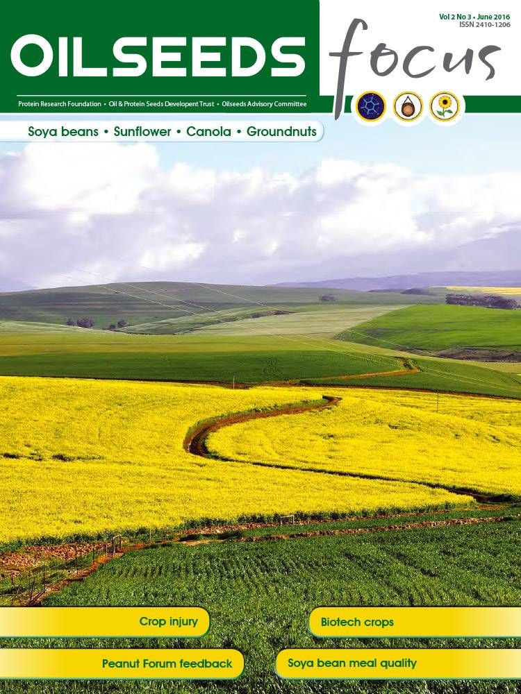 Cover of Oilseeds Focus Oilseeds Focus Vol 2 No 3 - June 2016