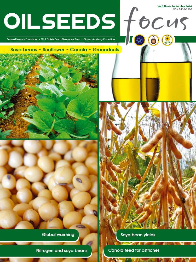 Cover of Oilseeds Focus Oilseeds Focus Vol 2 No 4 - September 2016
