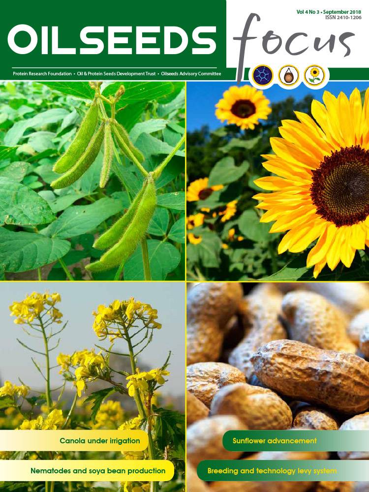 Cover of Oilseeds Focus Oilseeds Focus Vol 4 No 3 - September 2018